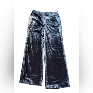 Ann Taylor Wide Leg Velvety Pants